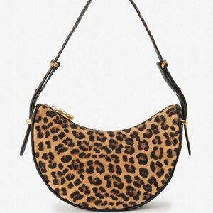 Jmaclaughing Mezzaluna Handbag in Leopard